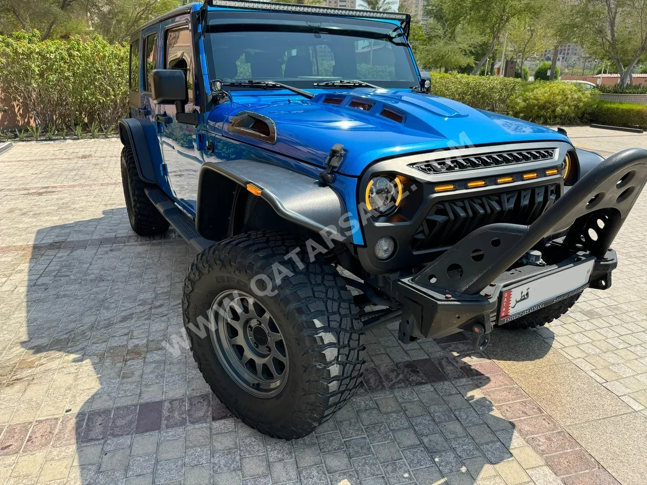 Jeep  Wrangler  Sahara  2016  Automatic  134,000 Km  6 Cylinder  Four Wheel Drive (4WD)  SUV  Blue