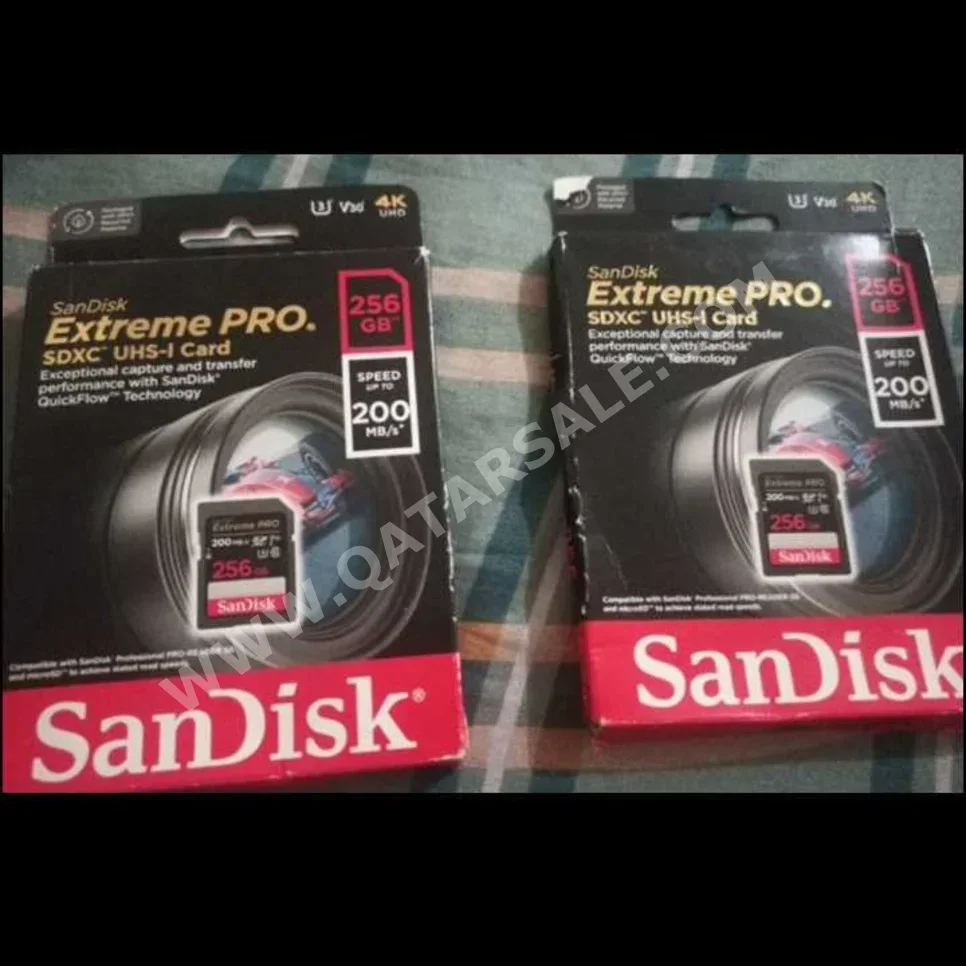 SD  SanDisk  2020  With Card Reader  Warranty /  256 GB