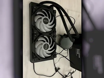 PC Cooler  White / Black  AM4  Liquid Cooler  2020  Fluid Dynamic /  GI-CX240 ARGB  RGB