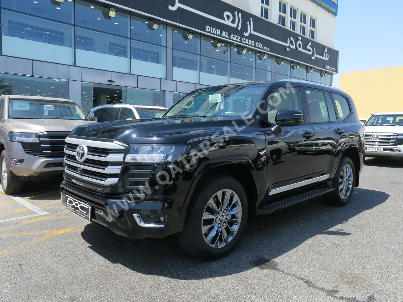 Toyota  Land Cruiser  GXR Twin Turbo  2024  Automatic  9,000 Km  6 Cylinder  Four Wheel Drive (4WD)  SUV  Black  With Warranty