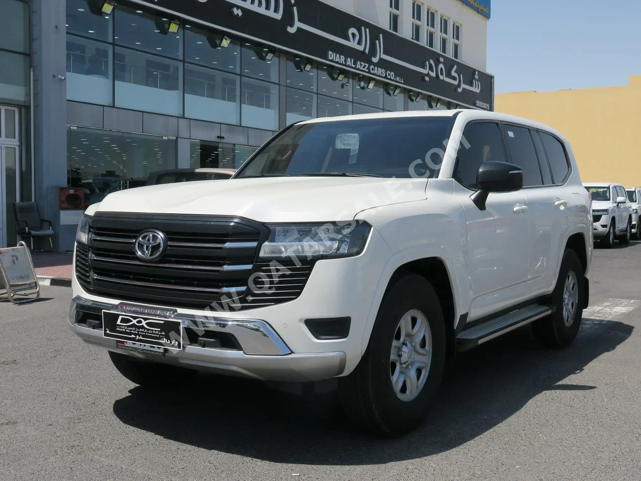 Toyota  Land Cruiser  GX  2023  Automatic  79,000 Km  6 Cylinder  Four Wheel Drive (4WD)  SUV  White  With Warranty