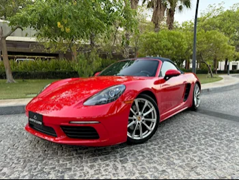 Porsche  Boxster  718  2019  Automatic  107,000 Km  6 Cylinder  All Wheel Drive (AWD)  Convertible  Red