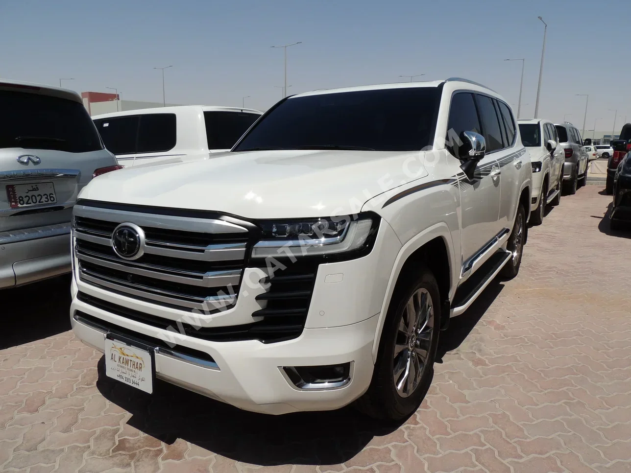 Toyota  Land Cruiser  VXR Twin Turbo  2023  Automatic  27,000 Km  6 Cylinder  Four Wheel Drive (4WD)  SUV  White  With Warranty