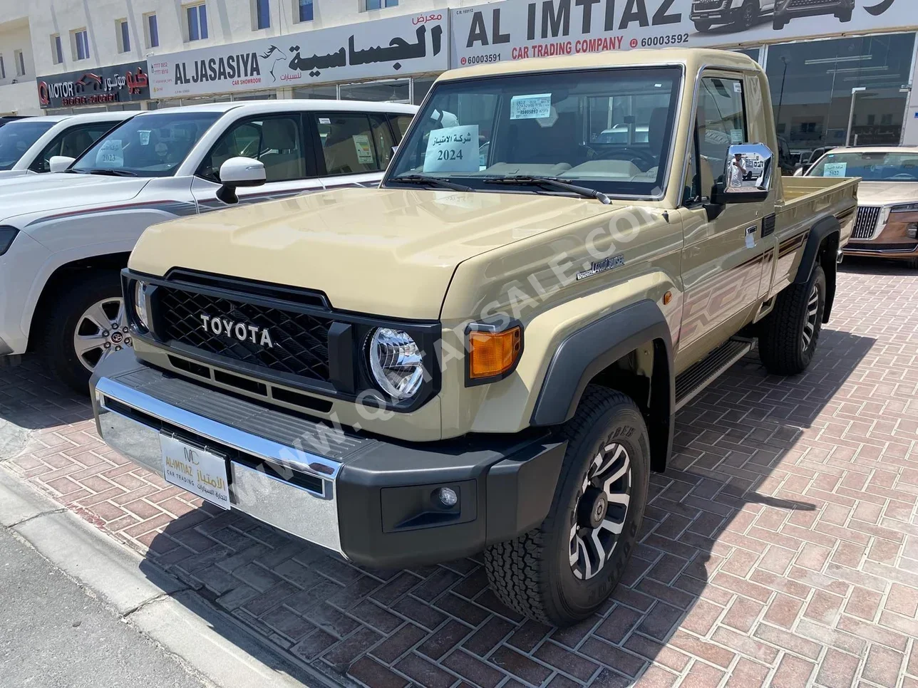 Toyota  Land Cruiser  LX  2024  Manual  0 Km  6 Cylinder  Four Wheel Drive (4WD)  Pick Up  Beige