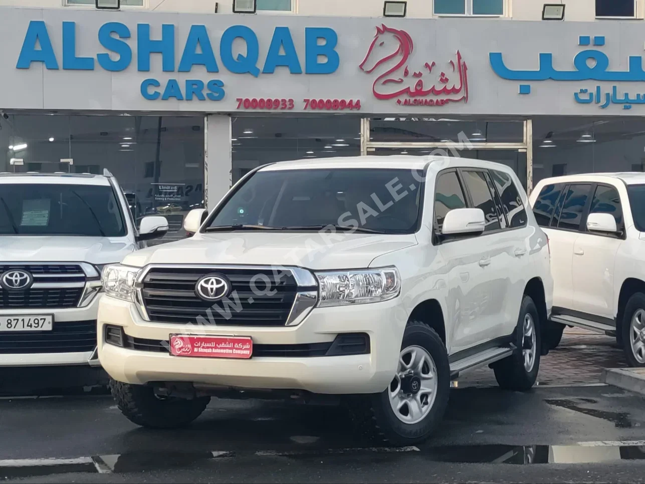 Toyota  Land Cruiser  GX  2021  Automatic  80,000 Km  6 Cylinder  Four Wheel Drive (4WD)  SUV  White