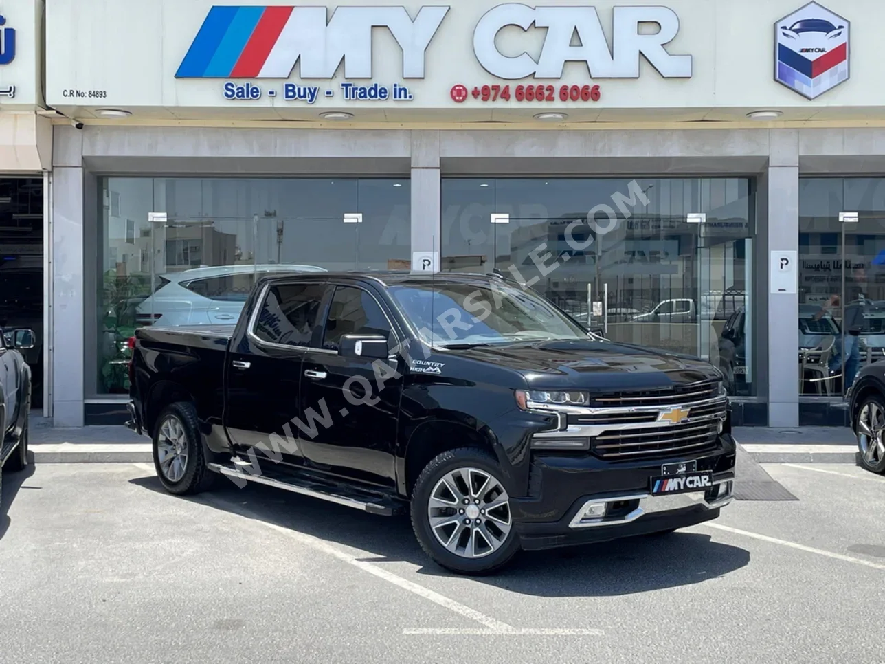  Chevrolet  Silverado  High Country  2021  Automatic  94,000 Km  8 Cylinder  Four Wheel Drive (4WD)  Pick Up  Black  With Warranty