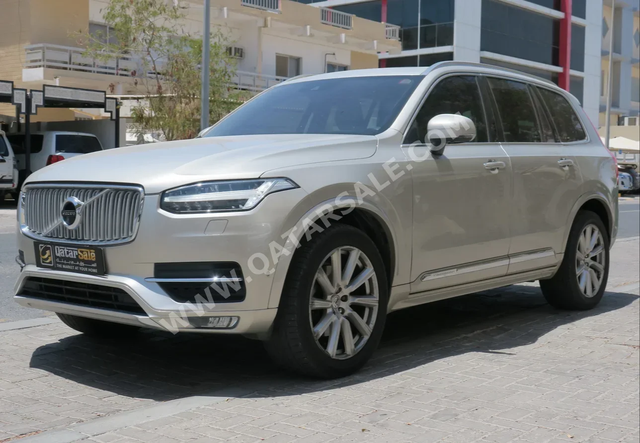 Volvo  XC  90  2019  Automatic  55,250 Km  4 Cylinder  Four Wheel Drive (4WD)  SUV  Gold