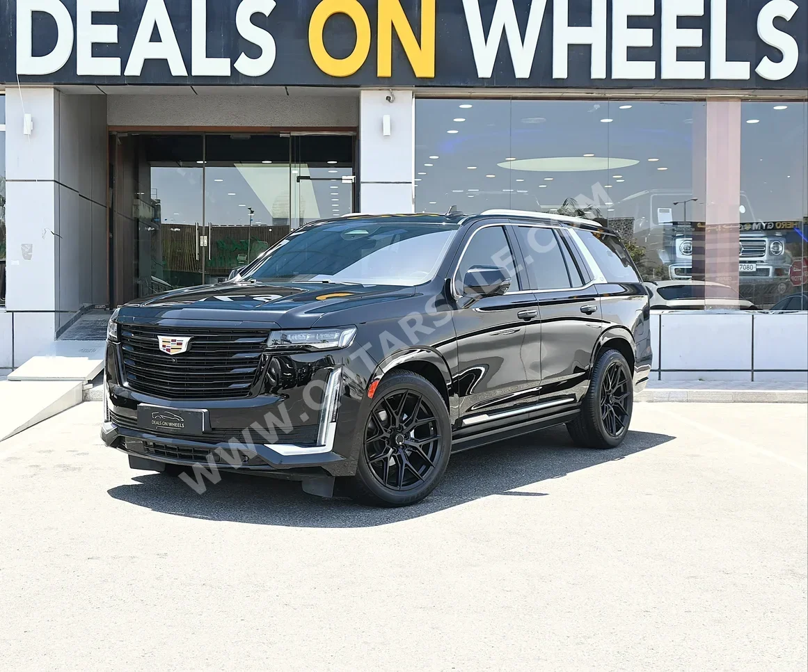 Cadillac  Escalade  600  2021  Automatic  55,000 Km  8 Cylinder  Four Wheel Drive (4WD)  SUV  Black  With Warranty