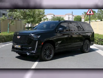 Cadillac  Escalade  ESV  2023  Automatic  4,400 Km  8 Cylinder  Four Wheel Drive (4WD)  SUV  Black  With Warranty