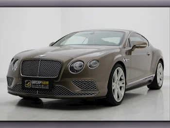 Bentley  Continental  GTS  2016  Automatic  54,000 Km  8 Cylinder  Four Wheel Drive (4WD)  Sedan  Brown