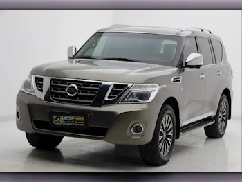 Nissan  Patrol  Platinum  2014  Automatic  270,000 Km  8 Cylinder  Four Wheel Drive (4WD)  SUV  Gray
