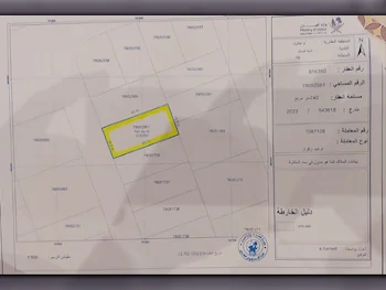 Lands For Sale in Al Shamal  - Abo Dhalouf  -Area Size 740 Square Meter