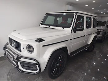 Mercedes-Benz  G-Class  63 AMG  2019  Automatic  61,000 Km  8 Cylinder  Four Wheel Drive (4WD)  SUV  White  With Warranty