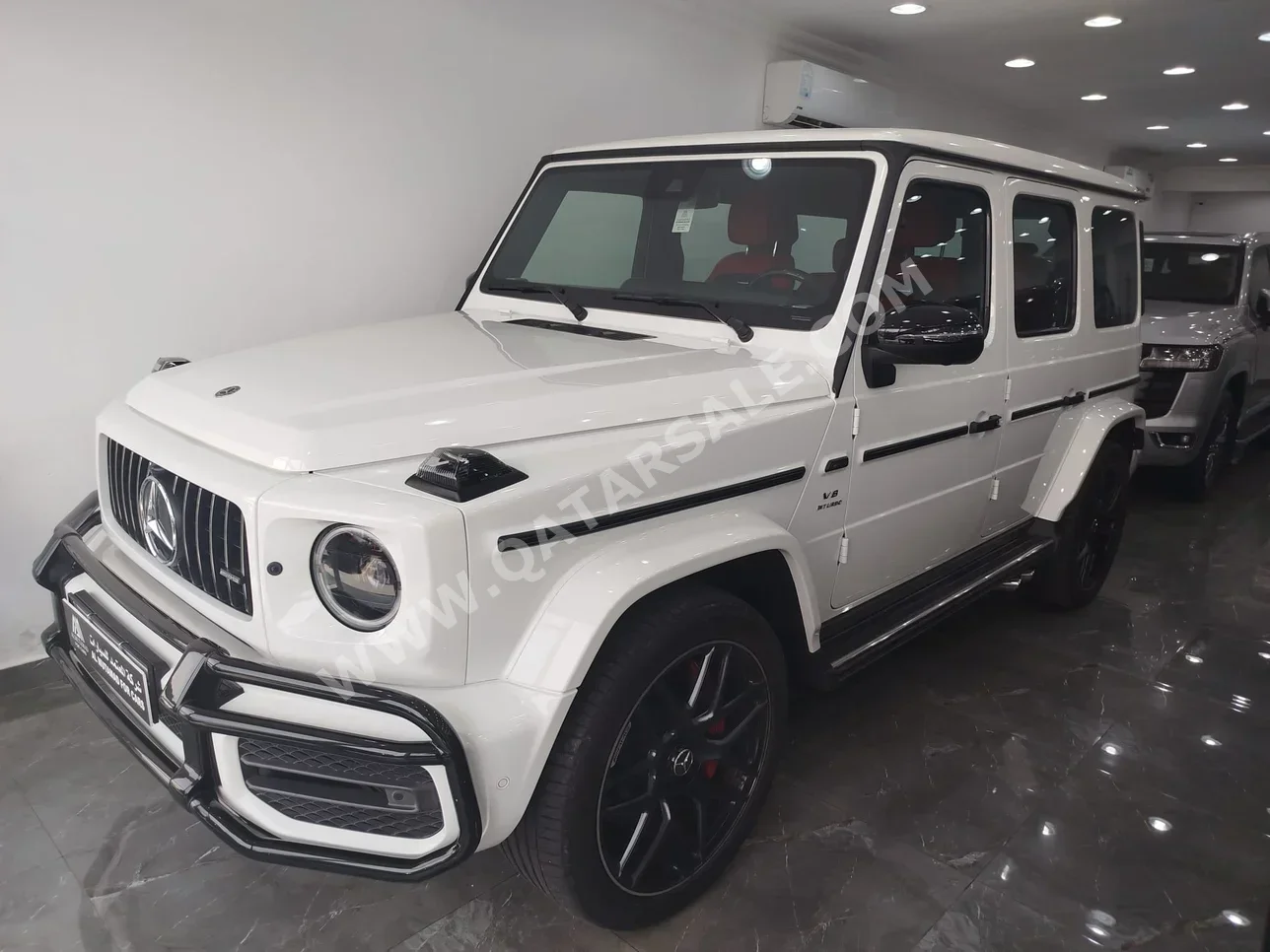 Mercedes-Benz  G-Class  63 AMG  2019  Automatic  61,000 Km  8 Cylinder  Four Wheel Drive (4WD)  SUV  White  With Warranty