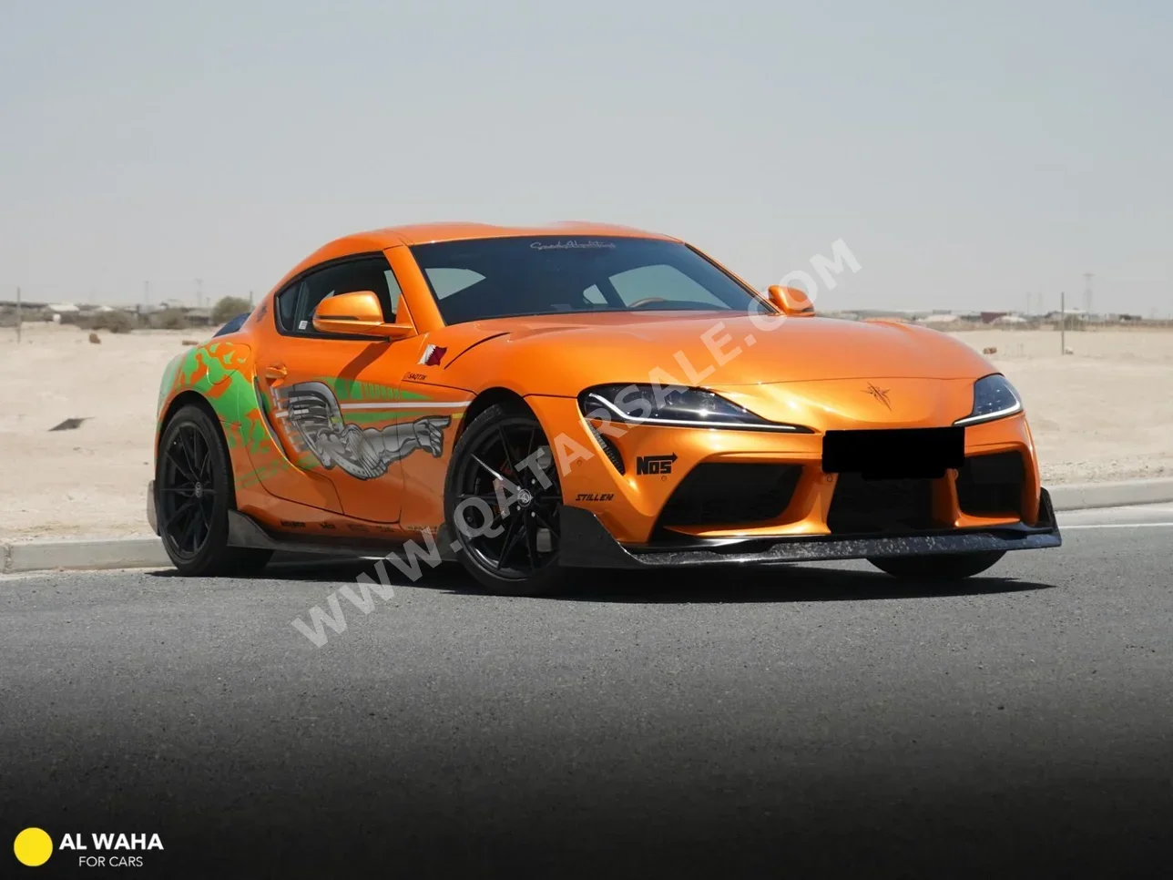 Toyota  Supra  GR  2023  Automatic  12,000 Km  6 Cylinder  Rear Wheel Drive (RWD)  Coupe / Sport  Orange