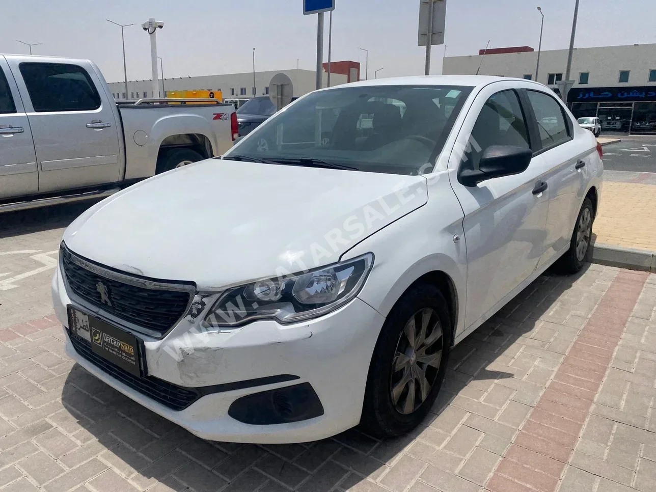 Peugeot  301  2022  Automatic  85,000 Km  4 Cylinder  Front Wheel Drive (FWD)  Sedan  White