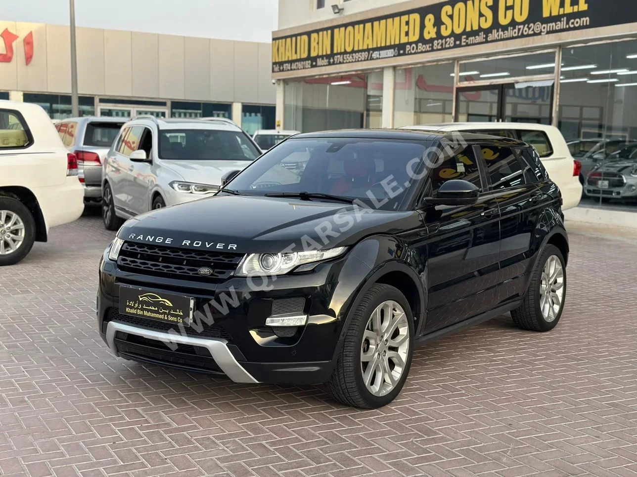 Land Rover  Evoque  2015  Automatic  80,000 Km  4 Cylinder  Four Wheel Drive (4WD)  SUV  Black