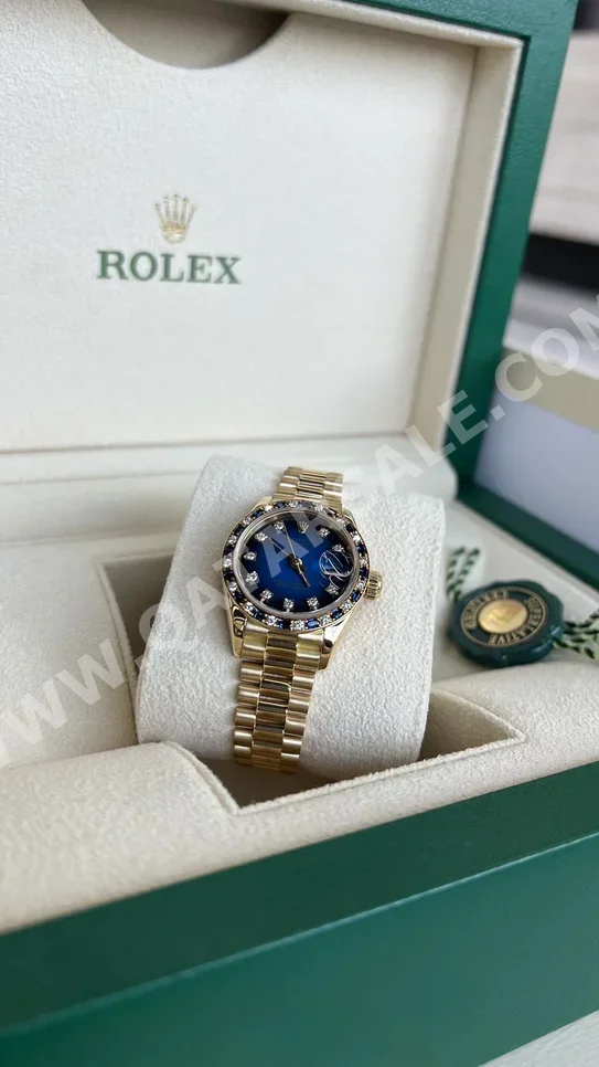 Watches - Rolex  - Analogue Watches  - Blue  - Women Watches