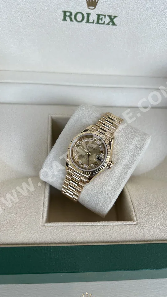 Watches - Rolex  - Analogue Watches  - Gold  - Women Watches