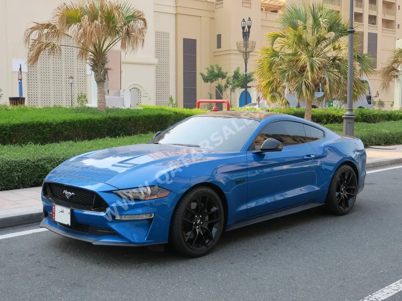 Ford  Mustang  GT  2020  Automatic  51,000 Km  8 Cylinder  Rear Wheel Drive (RWD)  Coupe / Sport  Blue  With Warranty