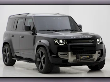 Land Rover  Defender  110 X  2023  Automatic  22,000 Km  6 Cylinder  Four Wheel Drive (4WD)  SUV  Black  With Warranty