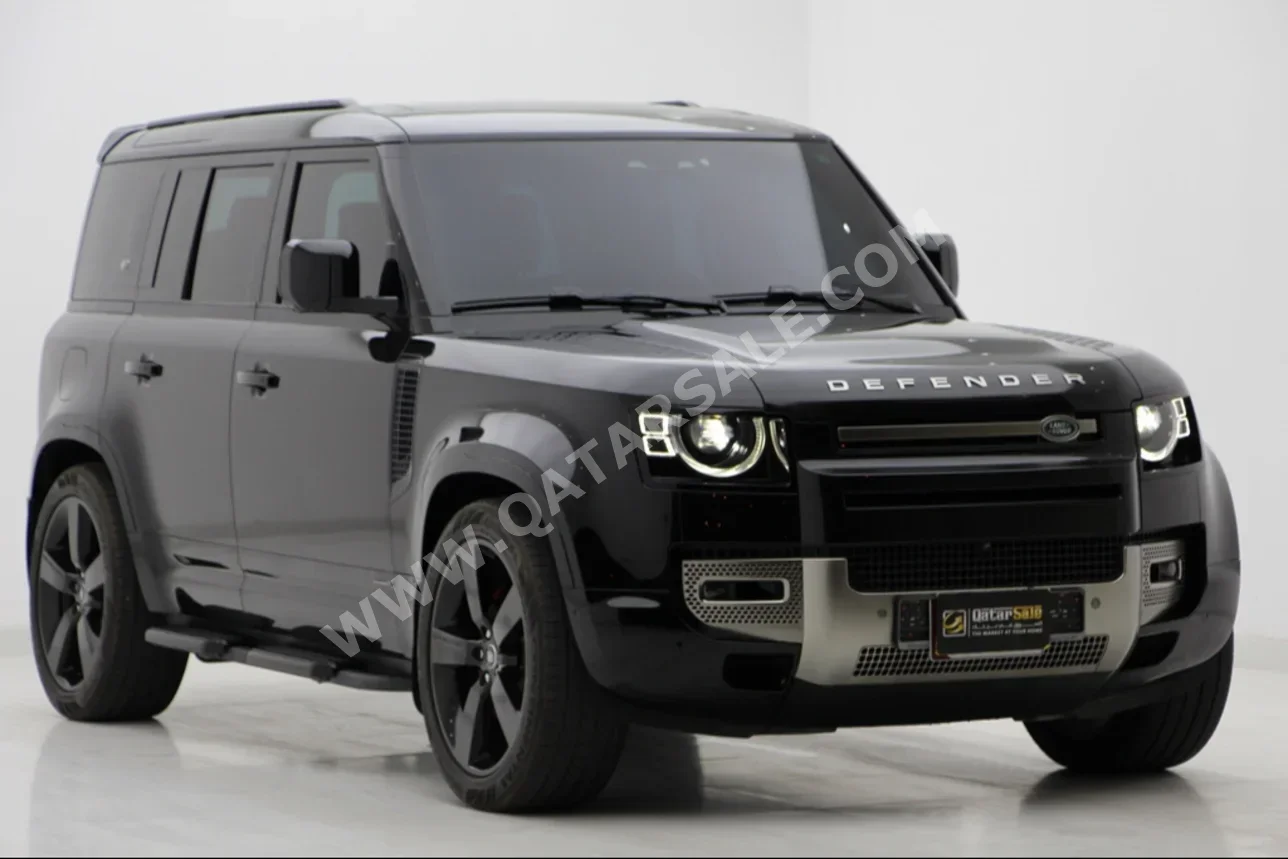 Land Rover  Defender  110 X  2023  Automatic  22,000 Km  6 Cylinder  Four Wheel Drive (4WD)  SUV  Black  With Warranty