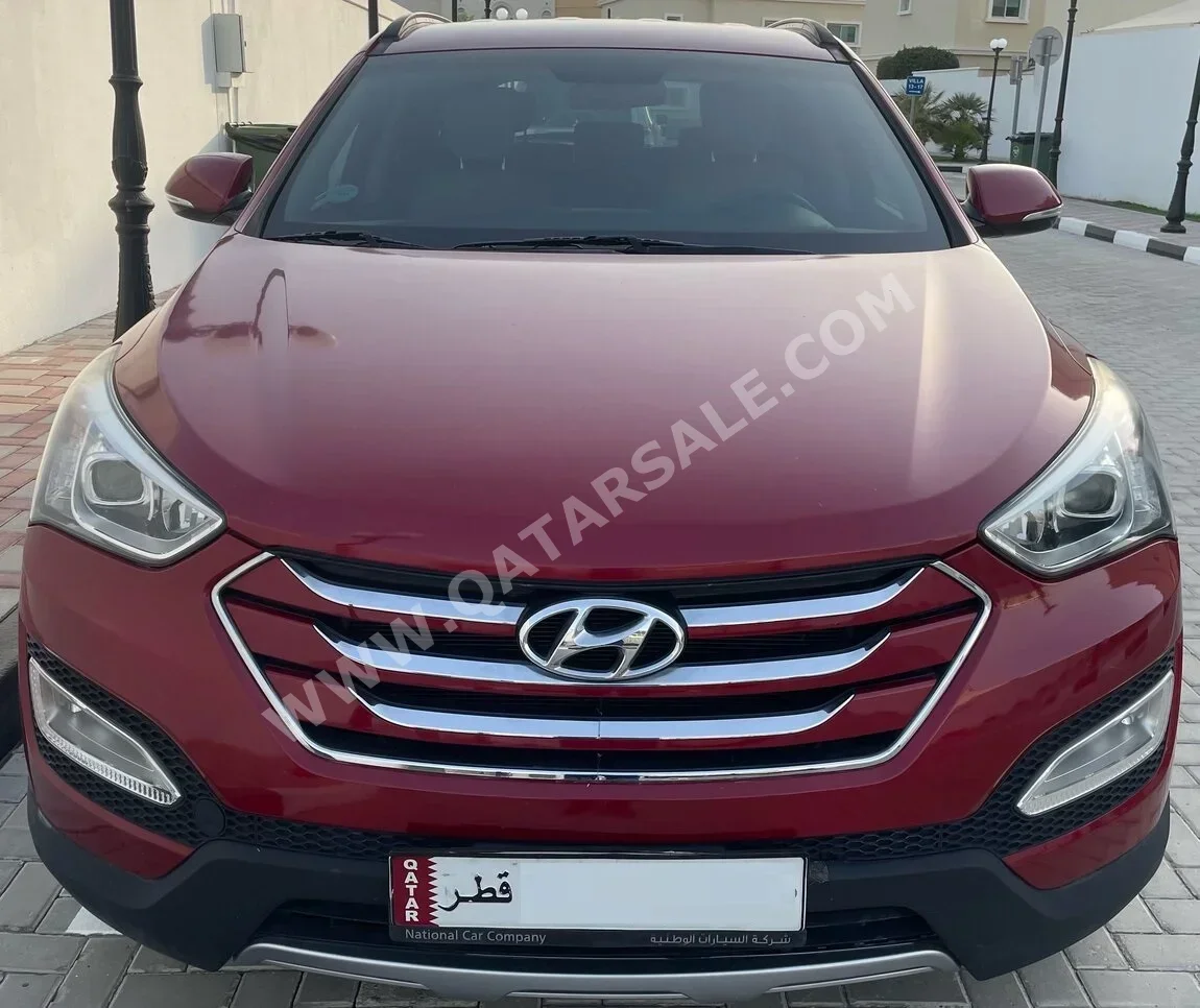 Hyundai  Santa Fe  2016  Automatic  59,000 Km  4 Cylinder  Four Wheel Drive (4WD)  SUV  Dark Red