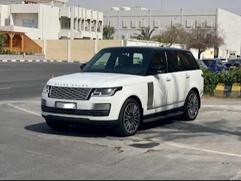 Land Rover  Range Rover  Vogue Super charged  2018  Automatic  65,000 Km  8 Cylinder  Four Wheel Drive (4WD)  SUV  White