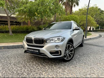 BMW  X-Series  X6  2018  Automatic  68,000 Km  6 Cylinder  Four Wheel Drive (4WD)  SUV  Silver  With Warranty
