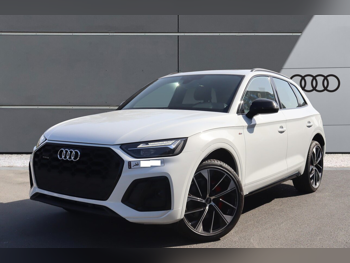 اودي  كيو 5  45 تي اف اس اي كواترو اس-لاين  2023  اوتوماتيك  23,000 كم  4 سلندر  دفع كلي مستمر  اس يو في  أبيض  تحت الضمان