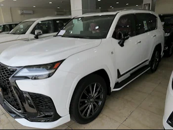  Lexus  LX  600 F Sport  2024  Automatic  0 Km  6 Cylinder  Four Wheel Drive (4WD)  SUV  White  With Warranty