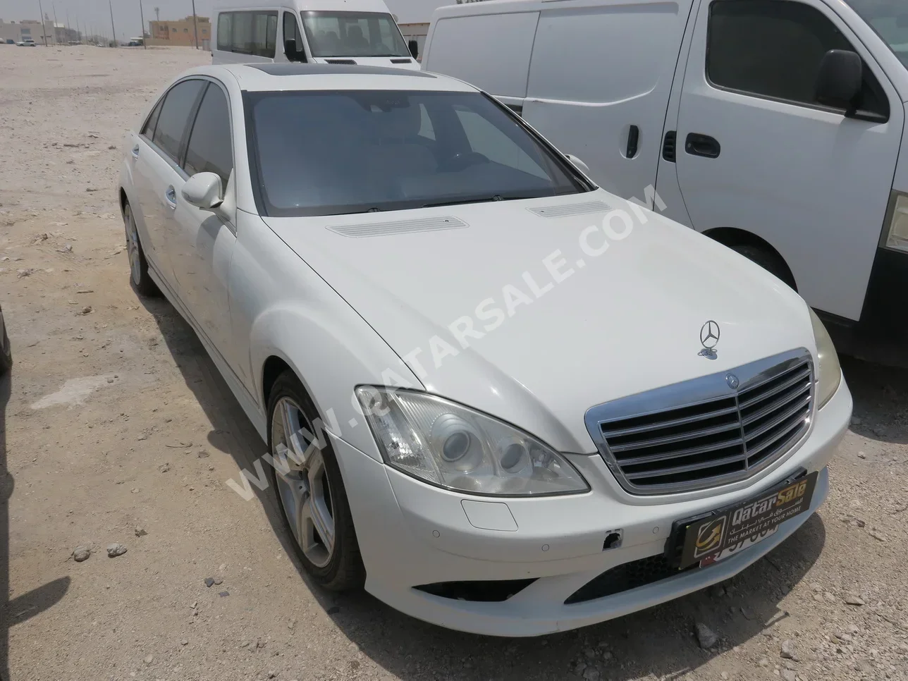 Mercedes-Benz  S-Class  500  2007  Automatic  59,000 Km  8 Cylinder  Rear Wheel Drive (RWD)  Sedan  White