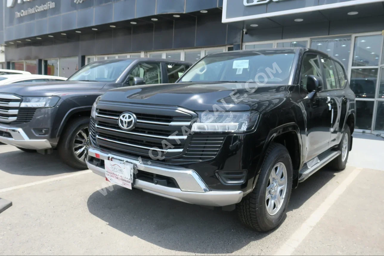  Toyota  Land Cruiser  GX  2024  Automatic  0 Km  6 Cylinder  Four Wheel Drive (4WD)  SUV  Black  With Warranty