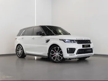 Land Rover  Range Rover  Sport HSE  2020  Automatic  57,950 Km  8 Cylinder  Four Wheel Drive (4WD)  SUV  White  With Warranty