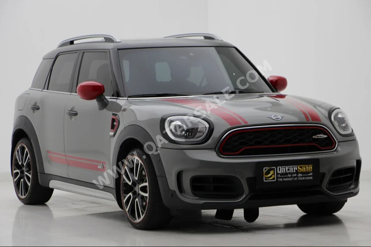 Mini  Cooper  CountryMan JCW  2020  Automatic  64,000 Km  4 Cylinder  All Wheel Drive (AWD)  Hatchback  Gray  With Warranty