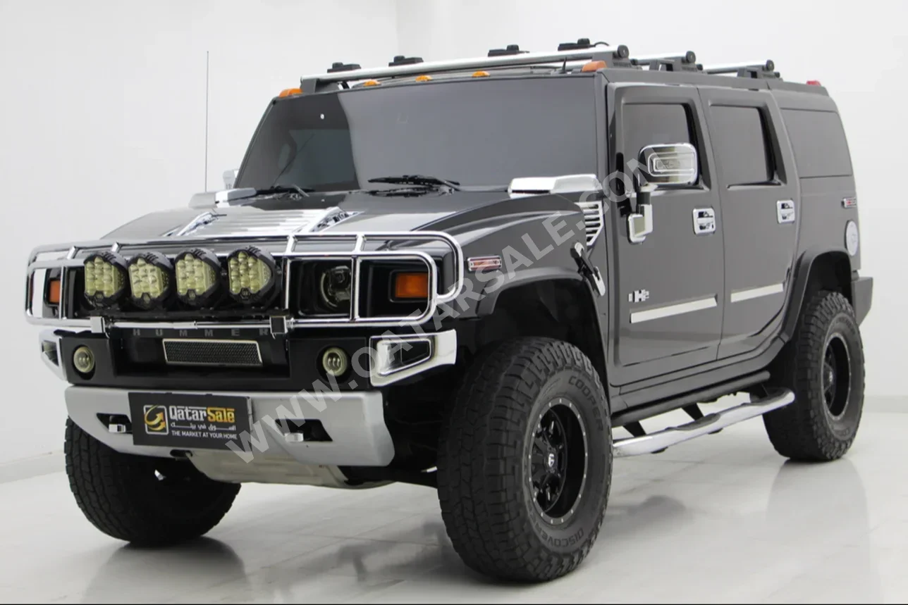 Hummer  H2  2008  Automatic  284,000 Km  8 Cylinder  Four Wheel Drive (4WD)  SUV  Black