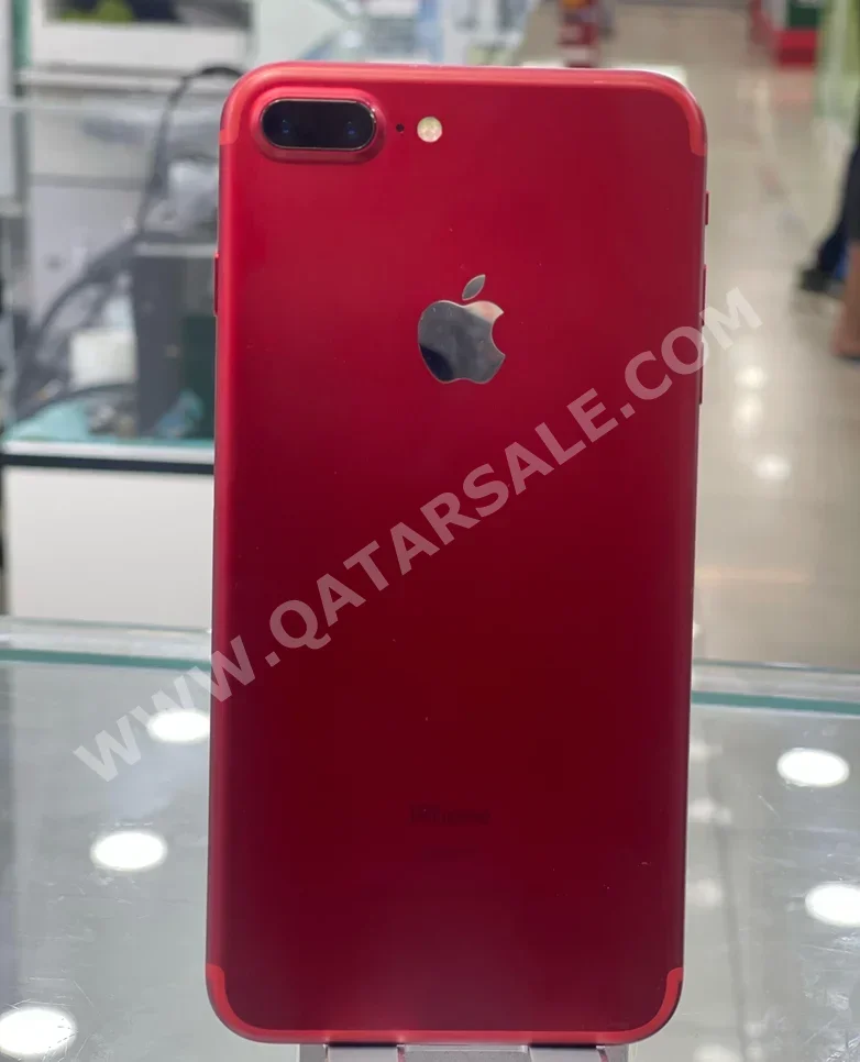 Apple  - iPhone 7  - Plus  - Red  - 128 GB