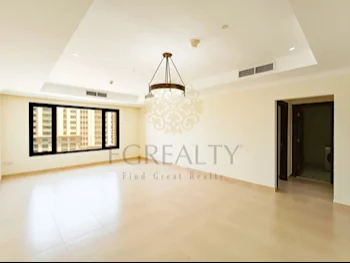 1 Bedrooms  Apartment  For Rent  in Doha -  The Pearl  Not Furnished