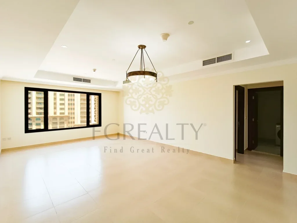 1 Bedrooms  Apartment  For Rent  in Doha -  The Pearl  Not Furnished