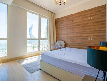 1 Bedrooms  Apartment  For Rent  in Lusail -  Marina District  Fully Furnished