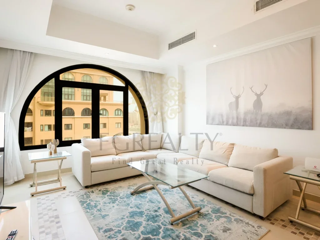 1 Bedrooms  Apartment  For Sale  in Doha -  The Pearl  Fully Furnished