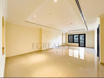 1 Bedrooms  Apartment  For Rent  in Doha -  The Pearl  Not Furnished