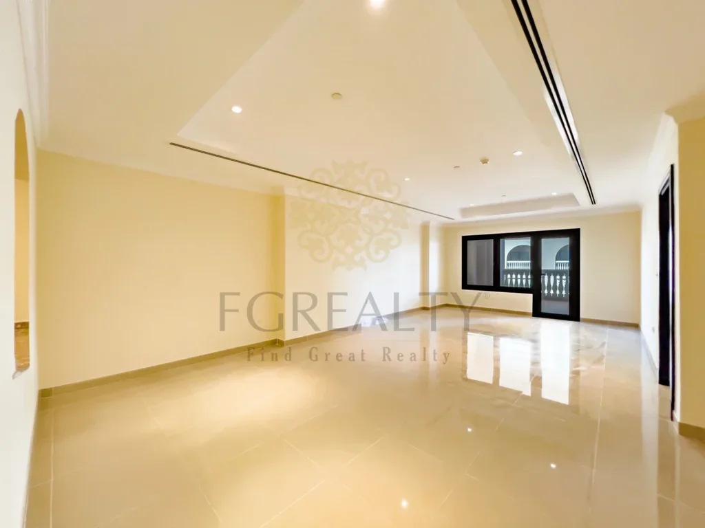 1 Bedrooms  Apartment  For Rent  in Doha -  The Pearl  Not Furnished