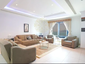 1 Bedrooms  Apartment  For Rent  in Doha -  The Pearl  Fully Furnished