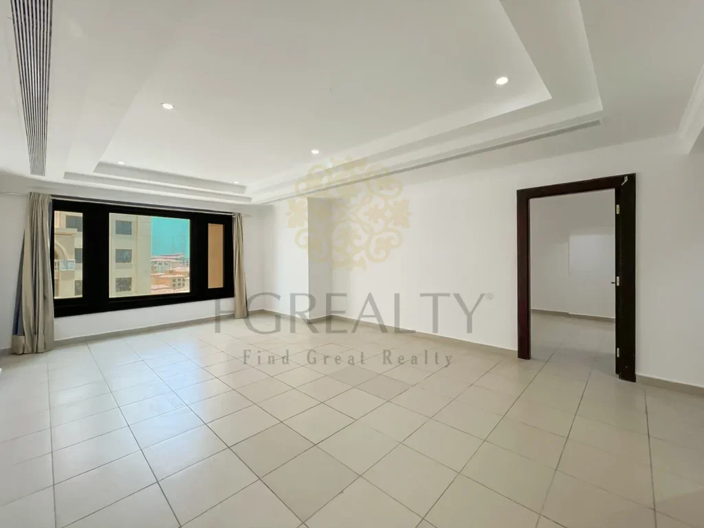 1 Bedrooms  Apartment  For Rent  in Doha -  The Pearl  Not Furnished