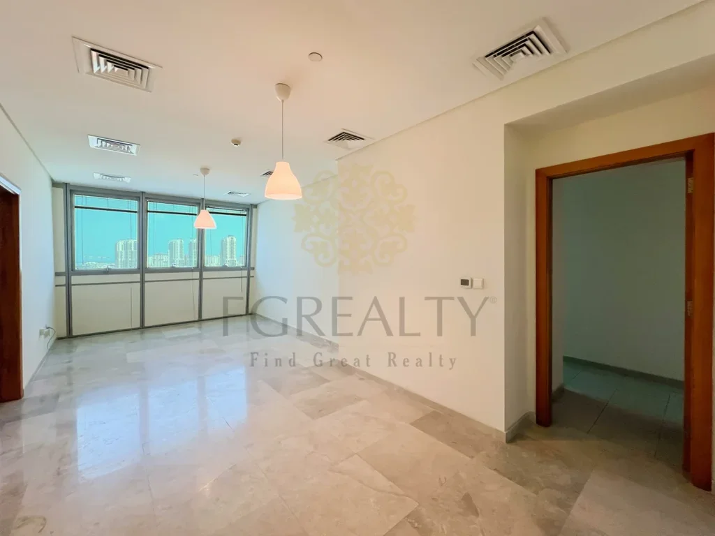 2 Bedrooms  Apartment  For Rent  in Doha -  West Bay Lagoon  Not Furnished