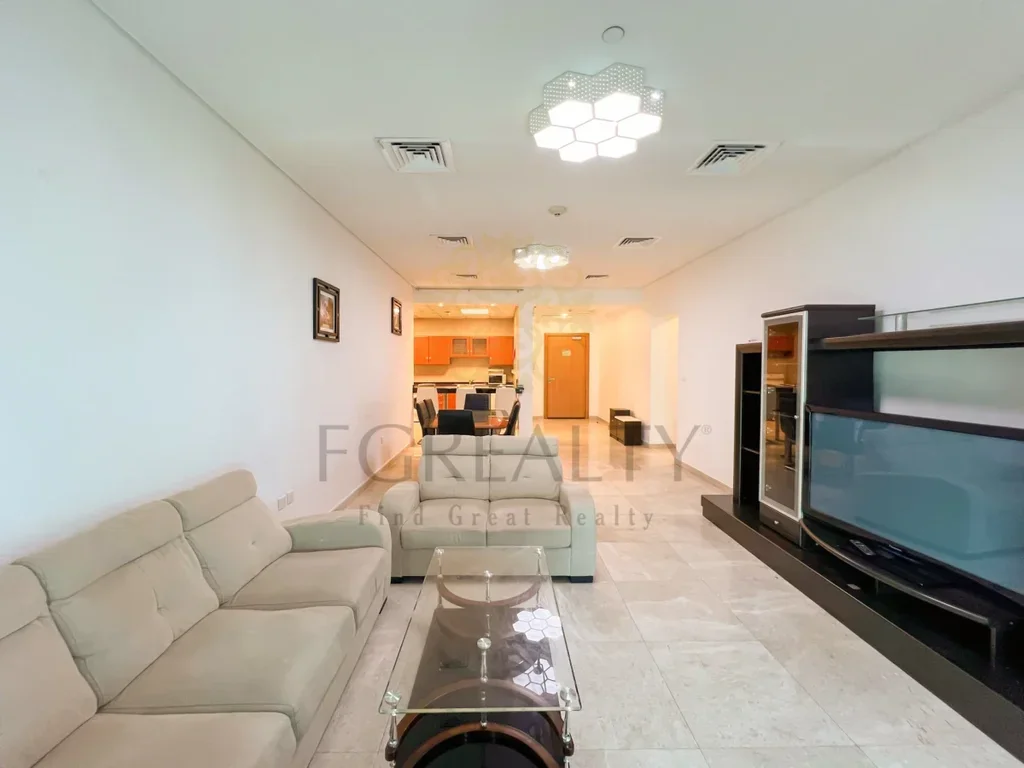 2 Bedrooms  Apartment  For Rent  in Doha -  West Bay Lagoon  Fully Furnished