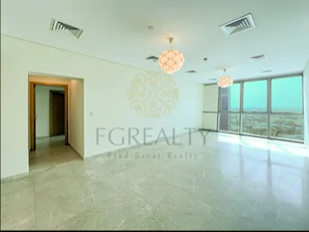 2 Bedrooms  Apartment  For Rent  in Doha -  West Bay Lagoon  Not Furnished