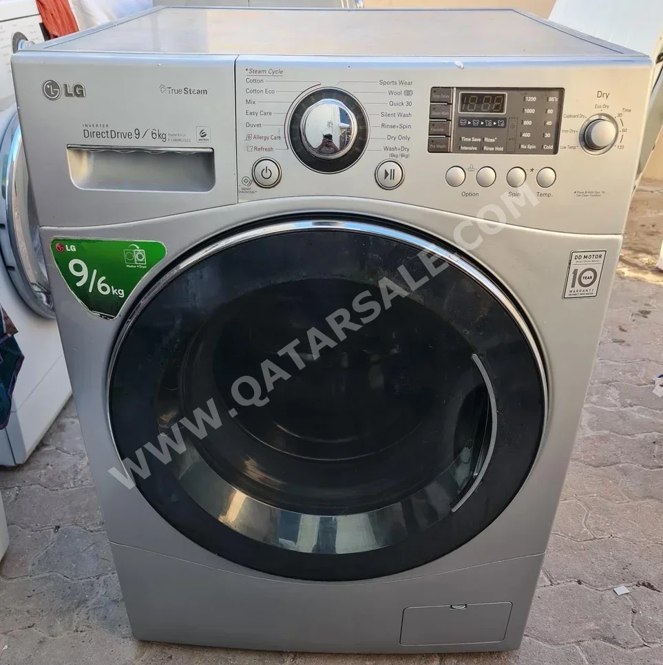 Washing Machines & All in ones LG /  Front Load Washer  Silver