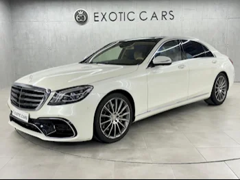 Mercedes-Benz  S-Class  500  2015  Automatic  123,000 Km  8 Cylinder  Rear Wheel Drive (RWD)  Sedan  White